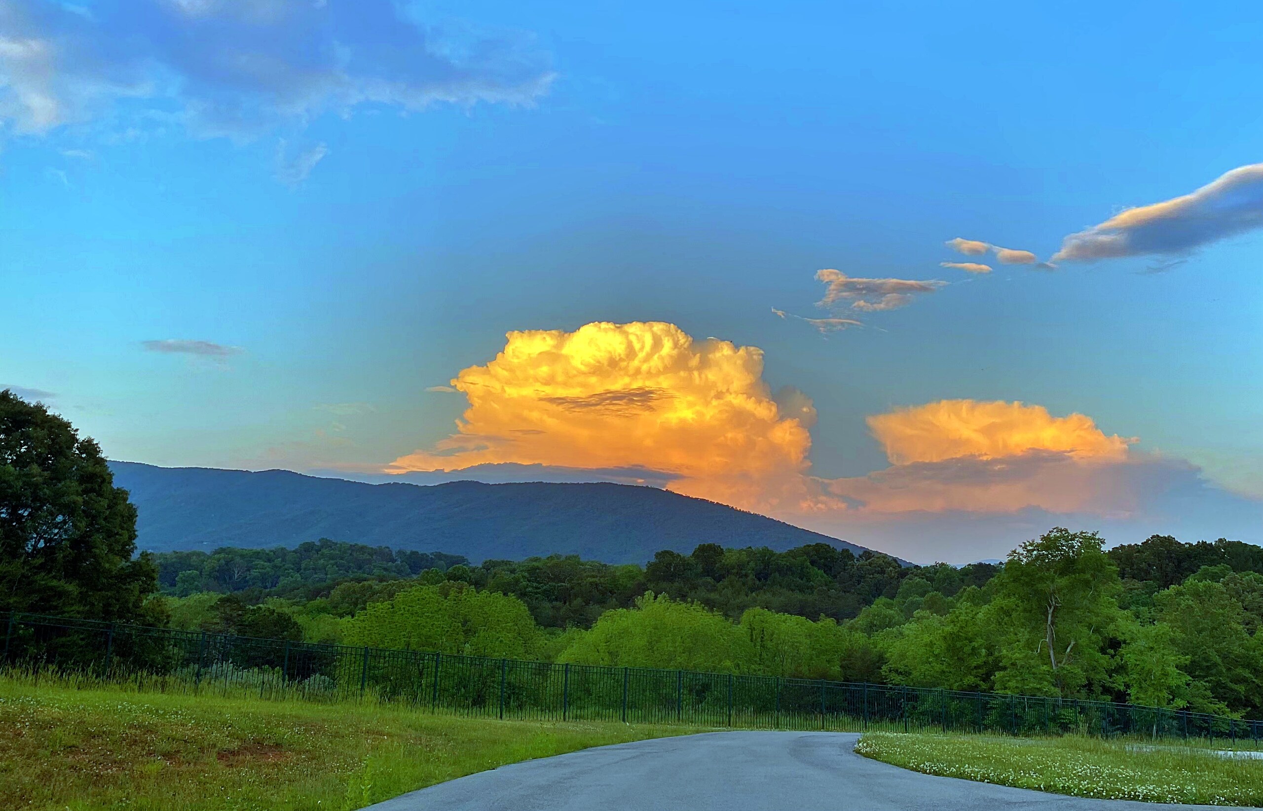 Mountain Aflame